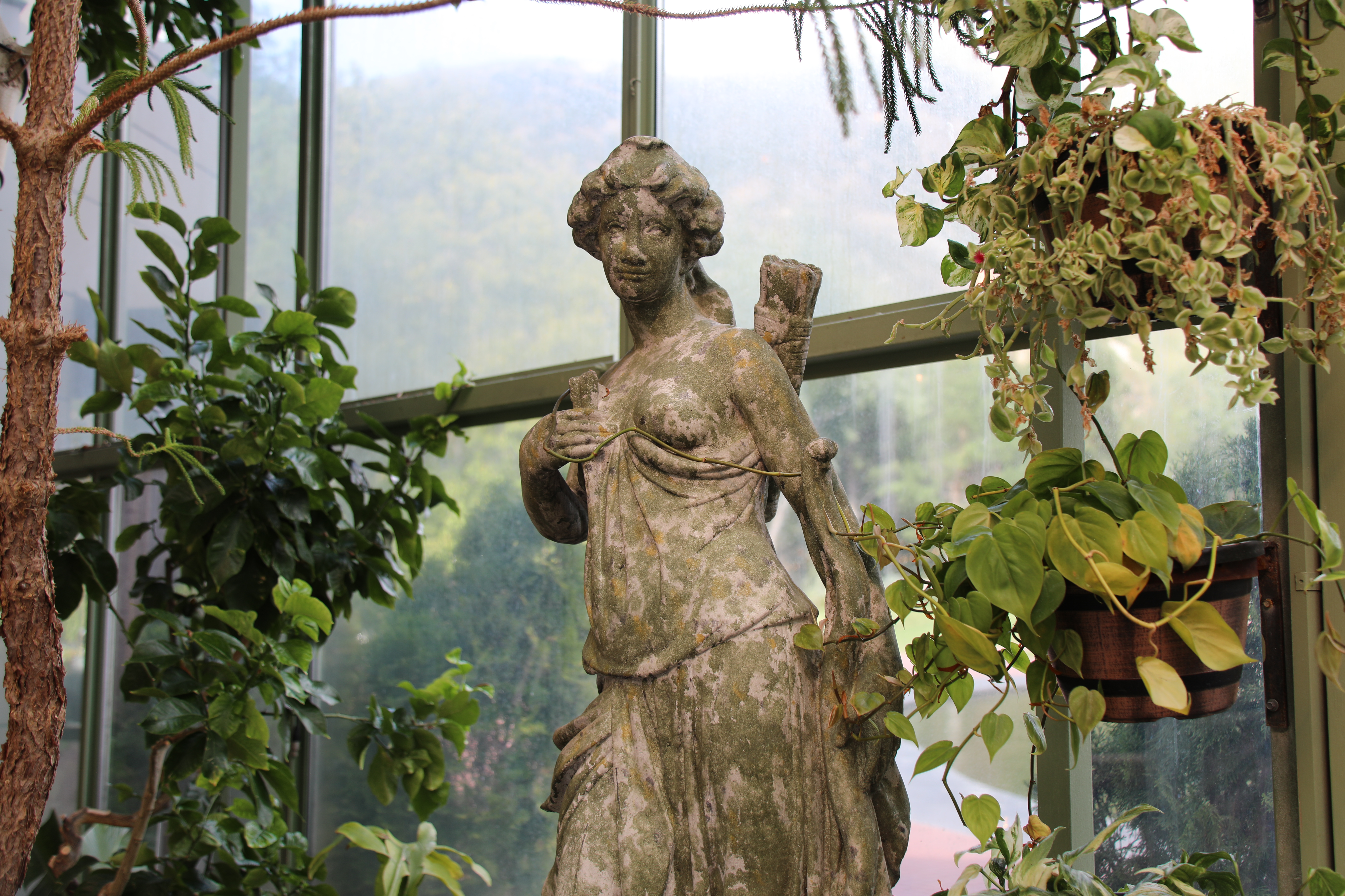Statue detail from Allie and James wedding